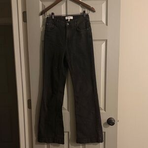 Mango Black Flare Women's Jeans